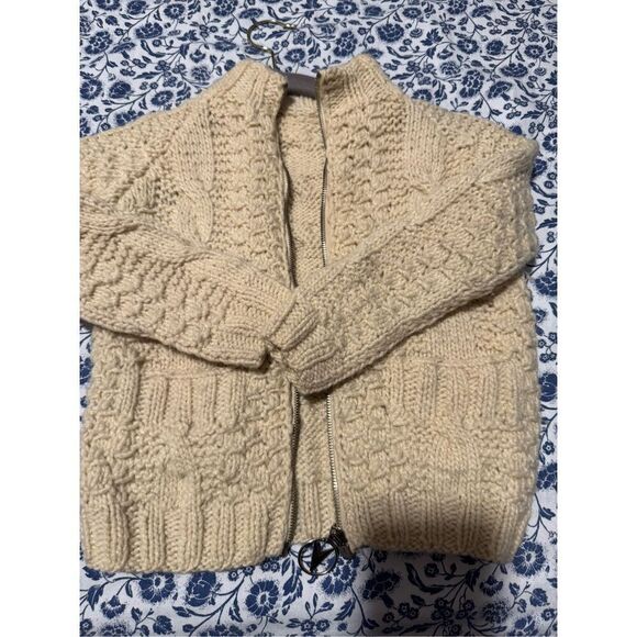 Kids chunky knit thick sweater - Picture 2 of 12